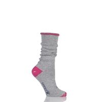 Ladies 1 Pair Corgi Cashmere and Cotton Tipped Socks