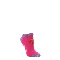 Ladies 1 Pair Corgi 100% Cotton Strawberry Trainer Socks