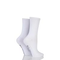 Ladies 2 Pair Elle Organic Cotton Socks