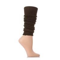 Ladies 1 Pair Elle Fine Cable Knit Leg Warmers