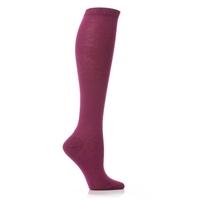 Ladies 1 Pair Elle Pearl Cotton Knee Highs