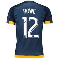 la galaxy authentic away shirt 2017 18 with rowe 12 printing na