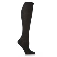 ladies 1 pair elle pearl cotton knee highs