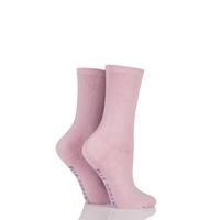 Ladies 2 Pair Elle Organic Cotton Socks