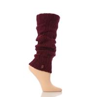 ladies 1 pair elle soft cable knit legwarmer