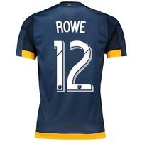 LA Galaxy Authentic Away Shirt 2017-18 with Rowe 12 printing, N/A