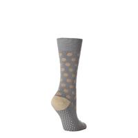 Ladies 1 Pair Elle Wool & Viscose Spotty Slipper Socks