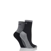 Ladies 2 Pair Elle Sports Cushioned Ankle Socks