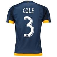 LA Galaxy Authentic Away Shirt 2017-18 with Cole 3 printing, N/A