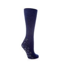 ladies 1 pair elle supersoft home socks with non slip sole