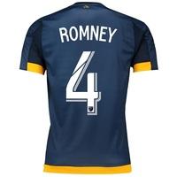 LA Galaxy Authentic Away Shirt 2017-18 with Romney 4 printing, N/A