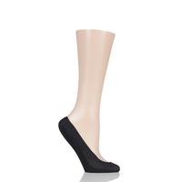 Ladies 1 Pair Elle Pin Dot Shoe Liner Socks