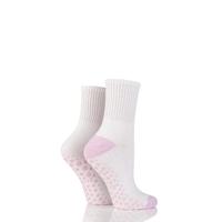 Ladies 2 Pair Elle Sport Yoga Socks