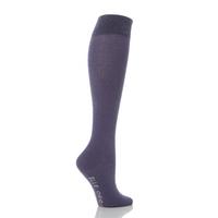 ladies 1 pair elle organic cotton knee high socks