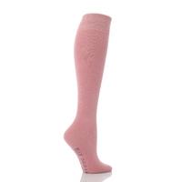 Ladies 1 Pair Elle Organic Cotton Knee High Socks