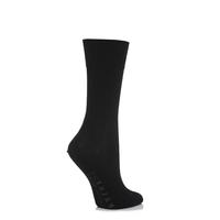 Ladies 1 Pair Falke Sensitive Malaga Anatomically Shaped Left And Right Mercerised Cotton Socks