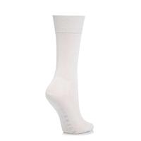 Ladies 1 Pair Falke Sensitive Malaga Anatomically Shaped Left And Right Mercerised Cotton Socks