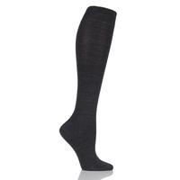 ladies 1 pair falke soft merino wool knee high socks