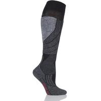 Ladies 1 Pair Falke Medium Volume Wool Ski Socks