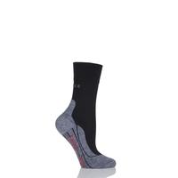 Ladies 1 Pair Falke Light Volume Ergonomic Cushioned Crew Running Socks