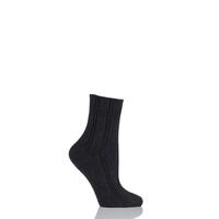 Ladies 1 Pair Falke Angora Bedsock