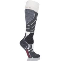 Ladies 1 Pair Falke Medium Volume Wool Ski Socks