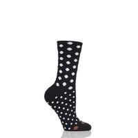 Ladies 1 Pair Falke Macrodot Cashmere Blend Anklet Socks
