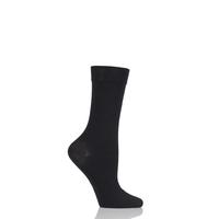 Ladies 1 Pair Falke Sensual Cashmere Marl Socks