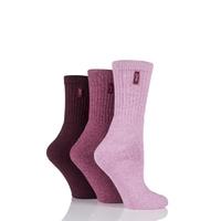 Ladies 3 Pair Jeep Terrain Leisure Socks