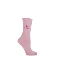 Ladies 1 Pair SockShop Individual Celebrations Embroidered Socks