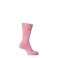 Ladies 1 Pair SockShop Individual Days Of The Week Pink Embroidered Socks