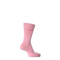 Ladies 1 Pair SockShop Individual Days Of The Week Pink Embroidered Socks