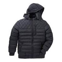 Label J Quilted Bomber Jacket Regular