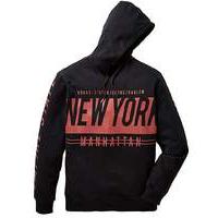 Label J Print SLV Hooded Sweat Reg