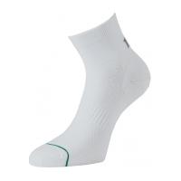 Large White Mens 1000 Mile Tactel Anklet Sports Sock