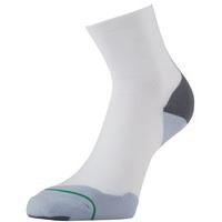 Large White Mens 1000 Mile Fusion Sports Sock