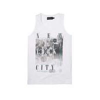 Label J City Print Vest Regular