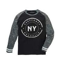 Label J Long Sleeve Baseball Tee Regular