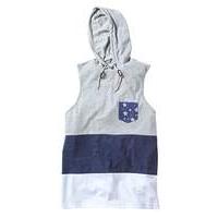 Label J Hooded Vest Regular