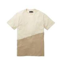 Label J Asymmetric Panel Tee Long