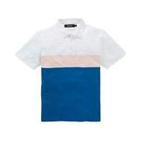 Label J Panel Block Polo Long