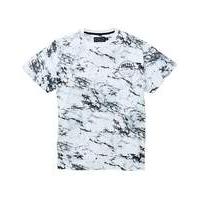 Label J Marble Print Tee Long