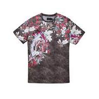 label j birds of paradise print tee