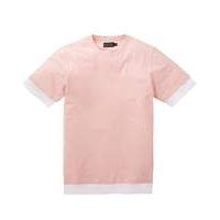 Label J Longline Step Hem Layer Tee