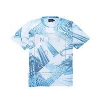 Label J Foil City Print Tee