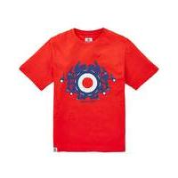 Lambretta Target Scooter T-Shirt Long