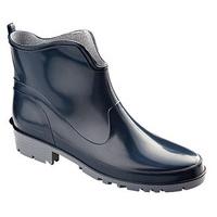 ladies ankle wellies blue size 3 36 pvc