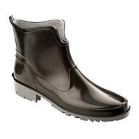 ladies ankle wellies black size 7 41 pvc