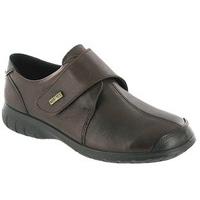 ladies waterproof leather shoes brown size 6 leather