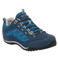 Lady Eastmoor Low Shoe Blue Wing Steel